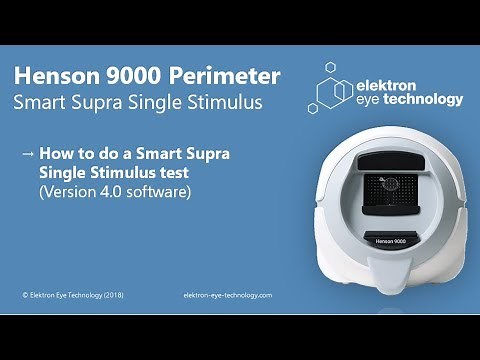 Henson 9000 Perimeter (training) - Smart Supra Single Stimulus