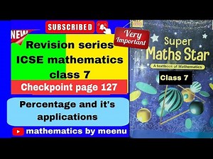ICSE Mathematics Class 7