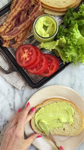 We're all about Avocado Mayo and you will be, too (full recipe in caption)