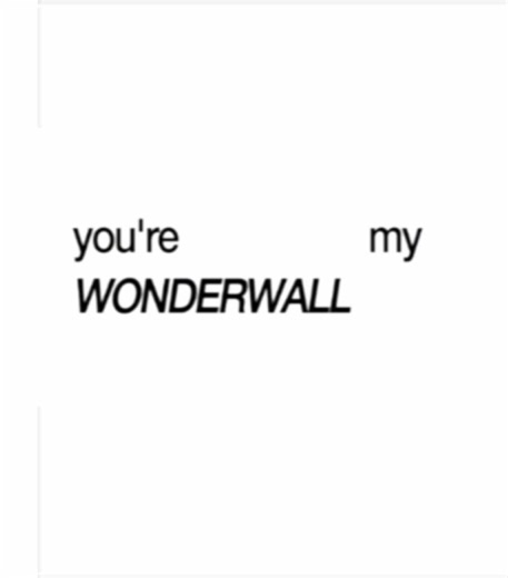 WONDERWALL #OASIS #FYP #MUSICCCC | Wonderwall - Oasis