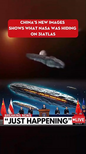 236K views · 1.7K reactions | CHINA'S NEW IMAGES SHOWS WHAT NASA WAS HIDING ON 3I/ATLAS #news #footage #nasa #science #trending #ufo #alien #ufos #interstellarobjects #oumuamua #2IBorisov #interstellarvisitors #3IATLAS #asteroid #update #science #fyp #fypvideo | Blackskin Gallery | Facebook