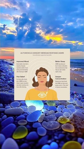 ASMR to Help You Sleep 🌙 Tingles • Relaxation • Anxiety Relief #asmr #relax #oceansounds #ocean