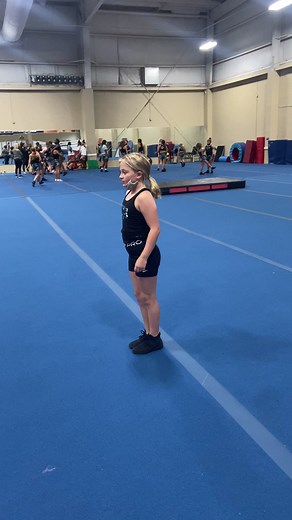 When in doubt, don't!! #tyflipzz #tream #cheer #tumbling #cheerleading #gymnastics #tumblewithpurpose #tumbling #keepgoing | TyFlipzz