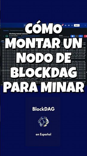 🚀 Configura tu nodo BlockDAG en tu PC para minar BDAG