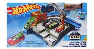 Hot Wheels City Shipyard Escape Playset
