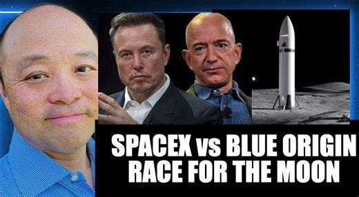 New Space Race to the Moon. US Vs China. SpaceX vs Blue Origin. MUSK vs Bezos. MUSK vs NASA | NextBigFuture.com