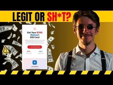 Is Rev750Wmart.com Real or Fake? Walmart Gift Card Tested