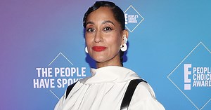 Tracee Ellis Ross Shows Off Her Shower Dance Moves in Chic Green Bathing Suit