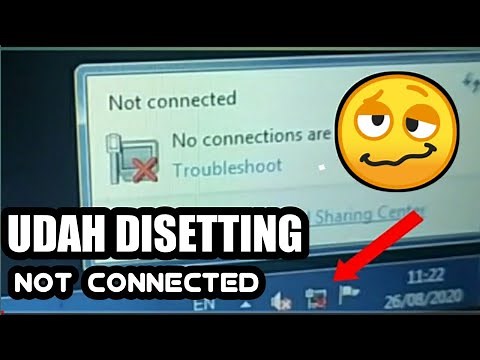 Cara Mengatasi WIFI Silang Merah di Windows 7, 8, 10 Kembali Normal