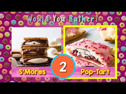 Would you Rather? 🍩 Sweets Edition | Desserts | Kids Movement Activity | PhonicsMan Fitness