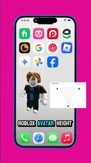 How To Change Roblox Avatar Height #roblox