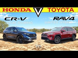 BEST SELLERS! -- 2023 Honda CR-V vs. 2023 Toyota RAV4: Comparison