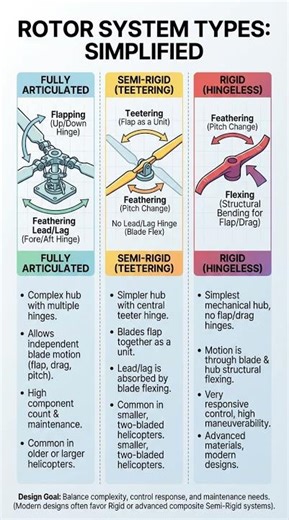Rotor System Types #Shorts #Aviation #ASTB