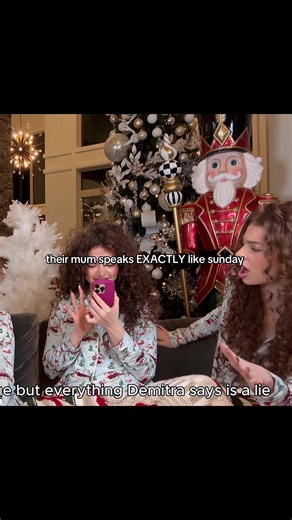 they sound SO similar it’s crazy #kalogerassisters #sundaykalogeras #demitrakalogeras #fyp #viral