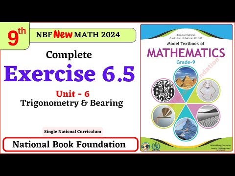 Class 9 Maths Chapter 6 Exercise 6.5 New Book| National Book Foundation Class 9 Maths | MathPhysics