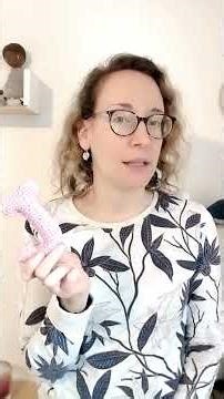 The crochet alphabet: the crocheted letter J