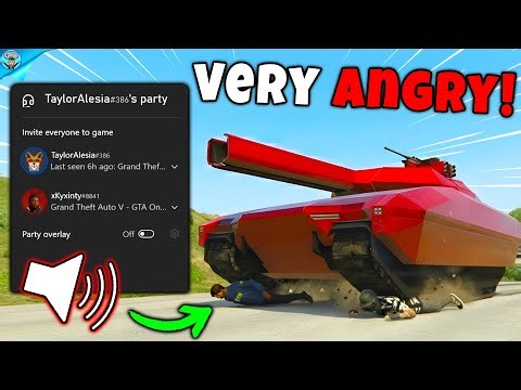 Tolling god mode griefers on GTA Online! (VOICE CHAT RAGE!)