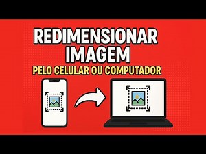 Como Redimensionar IMAGEM pelo Celular ou Computador Online | Fabio Silva