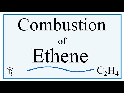 Balancing the Equation the Combustion of Ethene (C2H4)