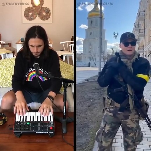 2.2M views · 115K reactions | Збройні Сили України та інші захисники і захисниці вдячні за підтримку! Ремікс The Kiffness на пісню «Ой у лузі червона калина» у виконанні вокаліста групи «Бумбокс» Андрій Хливнюк. #stoprussia | Генеральний штаб ЗСУ / General Staff of the Armed Forces of Ukraine | Facebook