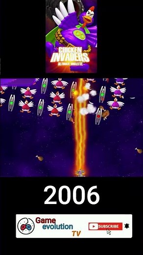 Evolution of Chicken Invaders Games