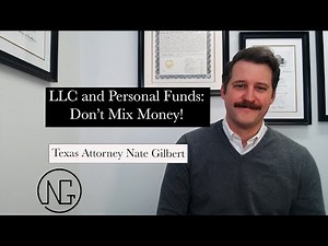 Mixing and Commingling LLC Funds and Personal Funds: Don't Lose Your Liability Protection!