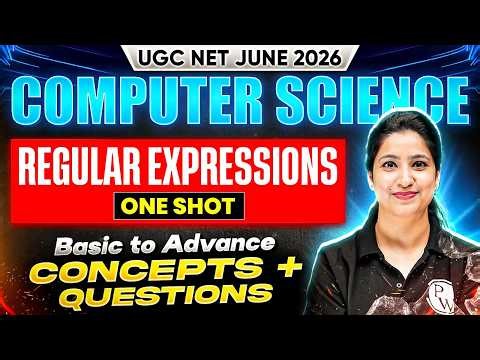 UGC NET Computer Science | UGC NET Computer Science Regular Expressions MCQs | UGC NET June 2027