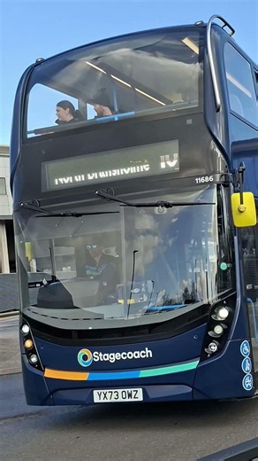 Meet Stagecoach's Steel Blue fleet: 11686 YX73 OWZ