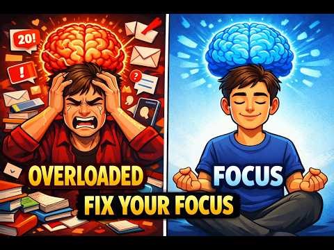 Your Brain Is Not Lazy — It’s Overloaded (Here’s the Fix)
