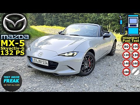 2025 Mazda MX-5 Homura 1.5 Skyactiv-G (132 PS) TEST DRIVE 🏎️ Fuel Consumption & Performance Review