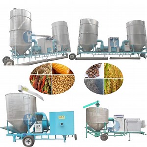 [Hot Item] Chinese Corn Dryer Portable Electric Corn Wheat Dryer Machine for Agriculture Portable Grain Tower Dryer for Corn Drying Moving Paddy Maize Dryer