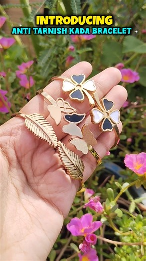 ✨ Anti-Tarnish Kada Bracelet! Shine fade ஆகாது 😍💍