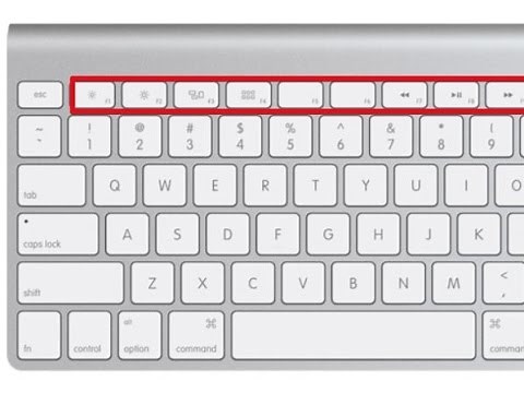 How To use F12 on mac