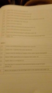 Draw a neat labelled diagram of a Capacitor Start Motor.Explai... | Filo