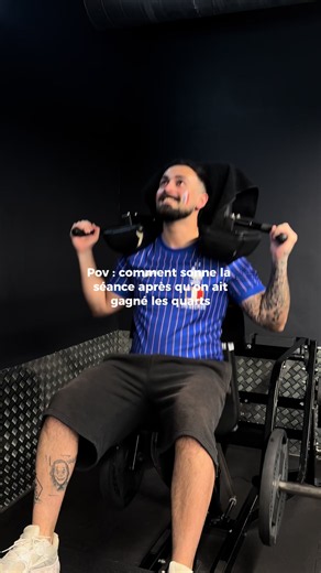 La meilleure séance 🥳🇫🇷 #france #fitnesspark #musculation #onestendemi #trend @Torres