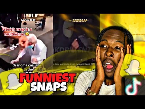 FUNNIEST French Snaps & TikToks | AMERICAN REACTS TO FRENCH RAP MEMES