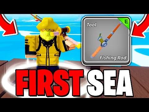 How To GET FISHING ROD IN FIRST SEA In Blox Fruits! (Where To Get Fishing Rod in First Sea?) Roblox