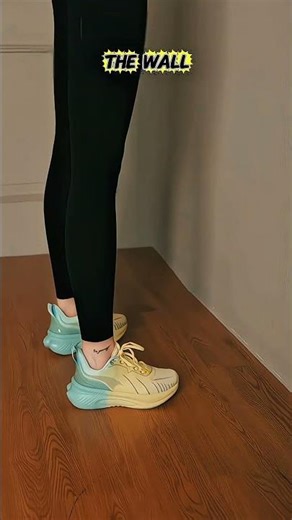 Fix Rounded Back in 10 Minutes a Day (Beginner Wall Stretch) #weightlossjourney