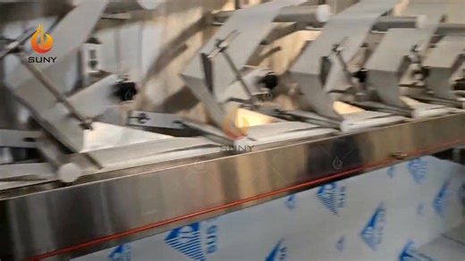 This video features a live explanation of the 12 roll fully automatic wet wipe machine, from jumbol roll loading to packaging, giving you a deeper understanding wet wipes manufacturing. Large roll slitting → folding → adding liquid → stacking → packaging 🚀 Advantages of the 12 roll wet wipe machine: Speed faster than the 6 roll wet wipe machine Higher output, more suitable for large-scale production Other functions are the same as the 6 roll wet wipe machine For example, it can produce a variet