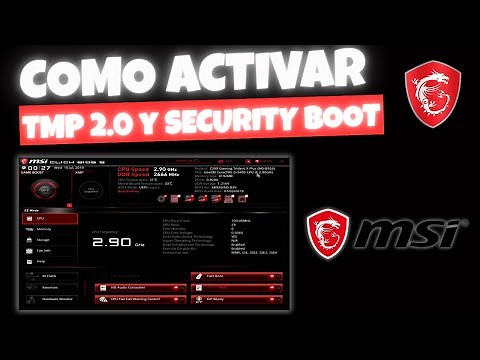 Como activar TPM 2.0 y SECURE BOOT para WARZONE en la BIOS de MSI ✔️ | Tutorial (2025)