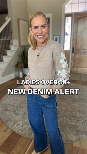 NEW DENIM ALERT 👖 These are the best high-waisted jeans for under $40and I am honestly impressed. 👇 Comment DENIM and I’ll send you the link in your DMs! They’re high rise, stretchy, super flattering, and the pocket placement is perfection (you know that matters 😉). I’m 5’5 and the length is perfection! The description says “baggy loose” but on me they’re more of a stylish wide leg that still feels put together. I have them in the classic jean blue, but the white pair is on sale for an unbeli