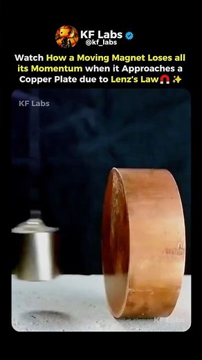 This Magnet Stops Mid-Air — Lenz’s Law Explained 🧲⚡