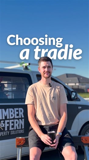 When hiring a tradie, Sam from Timber & Fern Property Solutions says to look for these simple green flags: good communication and a solid track record. 🏡 For Sam, a polished profile is one thing, but testimonials will show what a tradie can actually deliver. Reviews and past work will give you a real sense of how they operate. 👉 Find trusted tradies like Sam, with reviews that you can count on on Builderscrack. | Builderscrack.co.nz