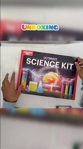 Einstein box Ultimate Science Kit having 100 experiment Unboxing #experiment #unboxing #diy