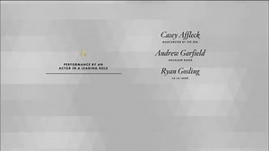 Oscars 2017: Leonardo DiCaprio, Brie Larson, Mark Rylance and Alicia Vikander to Present