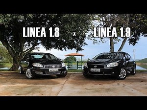 COMPARAÇÃO FIAT LINEA 1.8 x 1.9