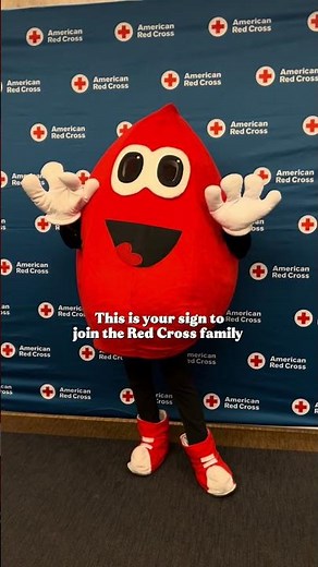 this is your sign to become a Red Cross volunteer