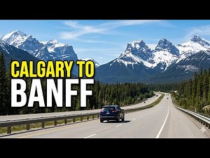 Epic Alberta Road Trip: Driving From Calgary to Banff National Park! 🏔️🚗🇨🇦 #travel