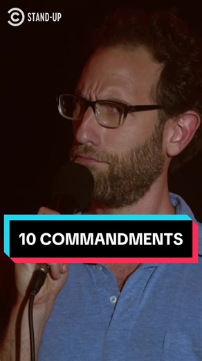Ari Shaffir has some questions about the 10 commandments. #standup #comedy #AriShaffir #tencommandments