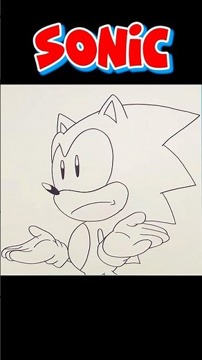 Sonic Mania Drawing | Step By Step | SOMIC MANIA ADVENTURES #sonic #sonicmania #shorts